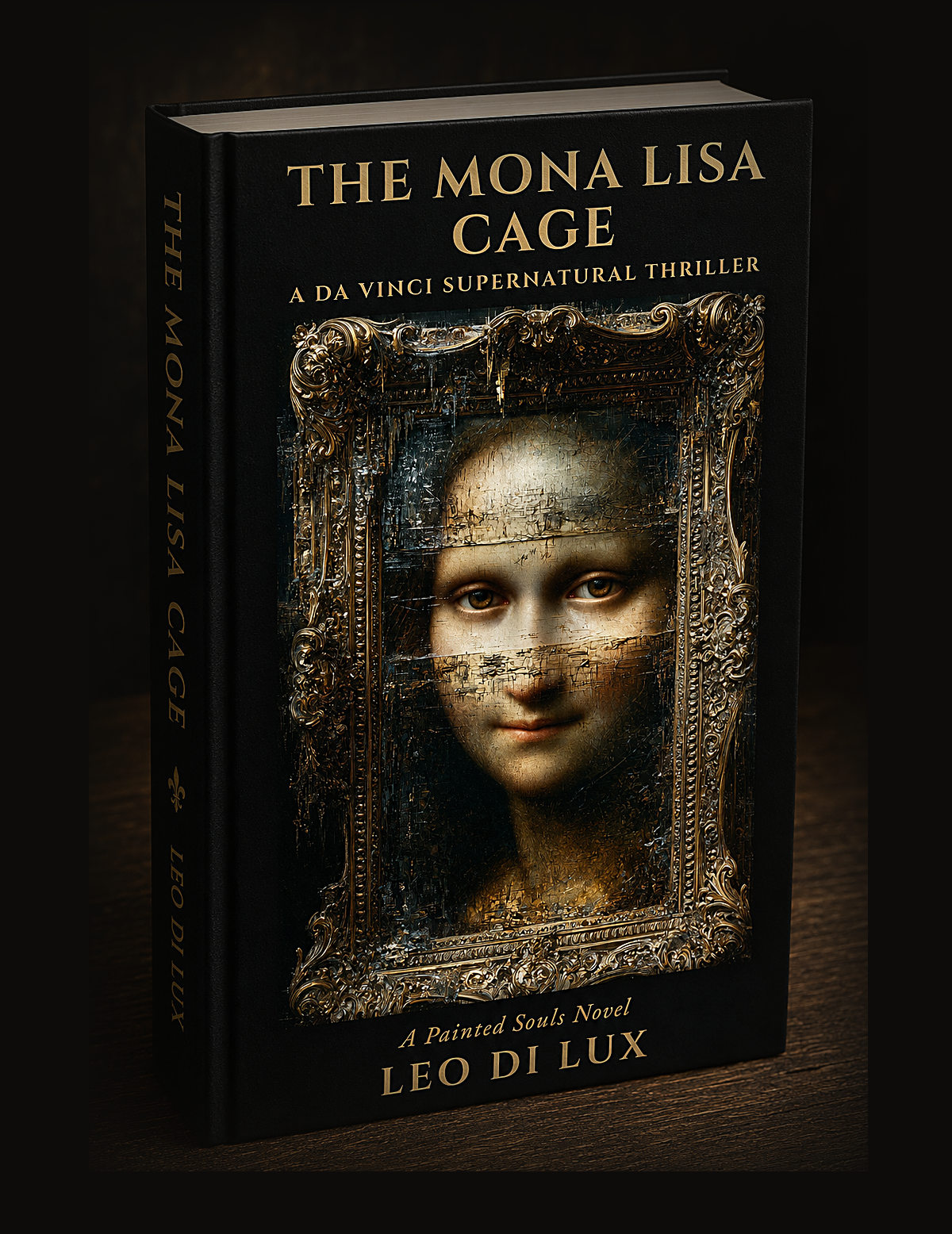 The Mona Lisa Cage 3D book